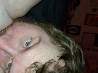 Dad eating the creampie this chab just gave me