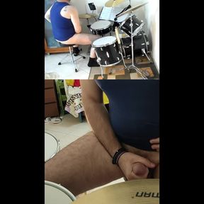 Drummer Aprendice Gets a New Seat