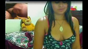 Desi Latina girl Rai strips desicamgirls.com
