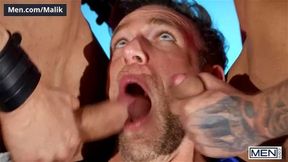 MEN Various Muscular Raw Wrestlers Complete To Win The Price Of "Asshole Mania" Event