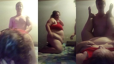 Kissing , muffing and cumming in Stacy