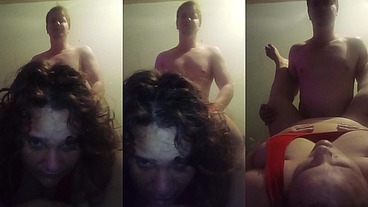 Kissing , muffing and cumming in Stacy