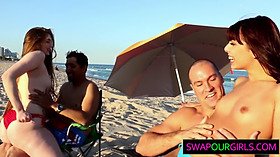 Beach bait and daughter-in-law swapping