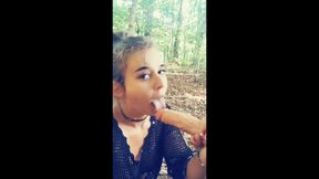 Outside Sucking and Playing