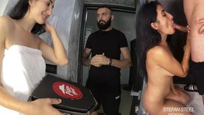 Andra Brazil Wants Pizza And Blowjob