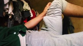 Old man jerking off