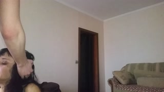 Russian stepmom in a Snow Maiden costume gave sex to her playful stepson