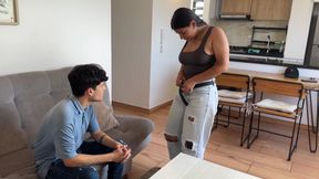 The Casting Guy Invites Me to Work with Him, I End up Surprising Him with How Rich I Fuck. He Cummed Inside My Pussy!