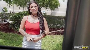 Diamond Franco - Hottie Get In The Bus For Job Interview