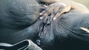 (RE-Upload) Almost got caught in parking lot squirt