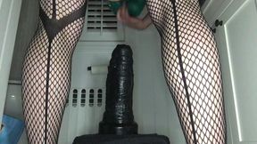 Ruining my asshole with Hankey's toys' XXXL Ogre & XXL Seahorse