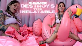 Summer Destroys The Inflatable (UHD WMV)