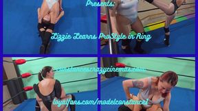 Lizzie Learns Pro Style In The Ring smmp4