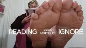 Mx Bababalon's Reading Relaxing Bare Soles Ignore HD