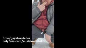 winter walk in the fresh air - small dick
