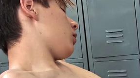 Latin boys Mario and Alfredo are on a bench in the locker room and the seduction is on. nario wants to get fucked, right there, and Alfredo is powerless to resist. Before the two are completely naked, they have exchanged blowjobs.