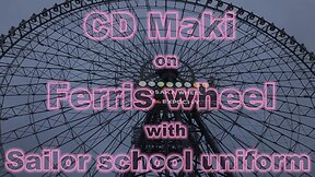 Crossdresser ijuin maki and huge ferris wheel