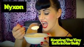Nyxon Keeping The Tiny Safe In Her Belly 540p