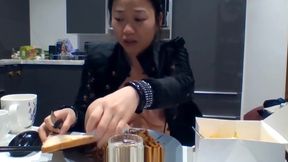 #JulietUncensoredRealityTV Season 1A 35: Real Asian Amateur Reality Porn Star Piss Compilation andamp_ Vlogging Mukbang Behind The Scenes