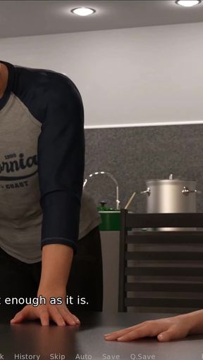 The East Block 26 Kathryn Gave the Old Man Accross the Appartment a Handjob