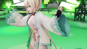 Iroha Dances Sensually in MMD VR-Inspired Hololive Hentai Fantasy