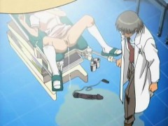 Hentai nurse fucked with massive dildo