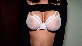 Compilation of huge tits bouncing in slow mo - Amateur babe AVeryMilkyWay