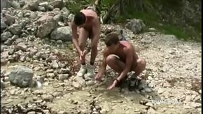 Complete amator french porn video homemade with french twink wit big cock fucked anal by their straight frienc curious for rough sex, exihb or public cruising or in discret basement, aran of black gu