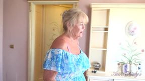 Aunt Judy's - Your Mature GILF Stepmom Randy Raz Catches You With Her Panties (POV)