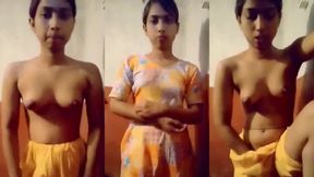 Graam er kumari meye lukie premik ke nijer gudh marani dekhalo