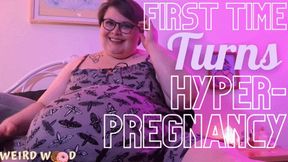 First Time With BBW Turns Hyper Pregnancy - WMV