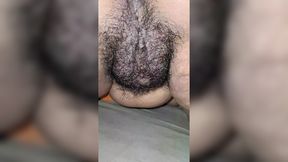 Desperate Indo-Asian curvy wife reveals her thick, unruly Afro-American influenced pubic hair