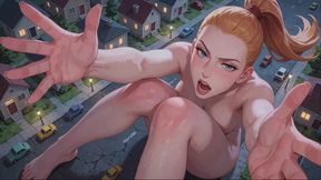 Growth Fetish Stories #25: Confession of the Skybound Giantess