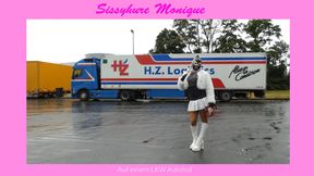Sissy Monique - At a truck stop