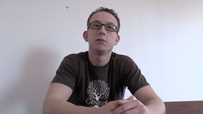 Hardcore Butt Bang ~ Debt-Ridden Geek Gets Fucked