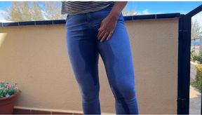 No Reason to Hold It, Jeans Soaked Anyway Outdoors