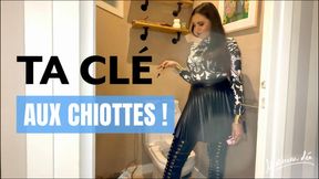 Ta clé aux chiottes