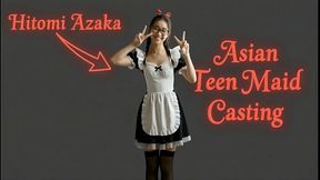Asian Teen Maid Casting - Hitomi Azaka | Season 1, Episode 1 | AI-generated