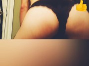 Twerking my booty