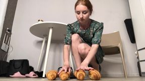 Croissants trampling!