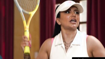 MOMMY'S GIRL - Mischievous Kimmy Kimm Learns Tennis To Spend Time With Crush Stepmom Romi Rain