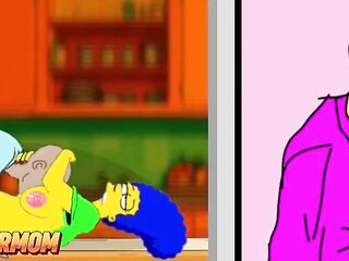 Cuckold Dreams: My Bitch Wife Cheats on Me with Other Males. Toon Simpsons Parody. Compilation