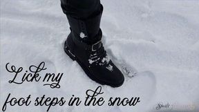 Lick Footsteps in the Snow