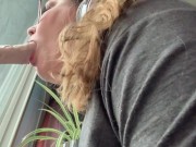 Sexy Slurpy Dildo Blow Job
