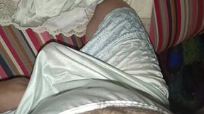 Enjoying my mother-in-law's petticoats