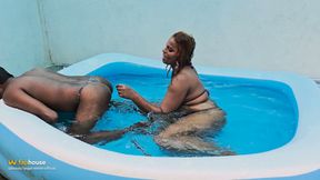 Pool Fucking Party Big Booty Queen Nilmini Sheron Hard Fuck