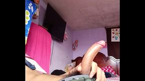 some fun in solo-masturbating