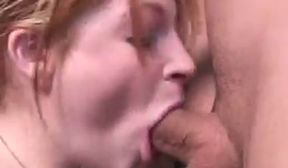 blowbang gagger gagging scarlett ginger redhead