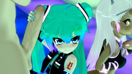 Miku and Kuro Rave