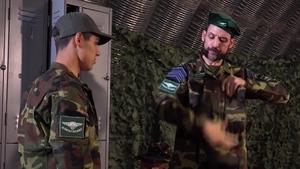 MilitaryDick: Joris Leonard butt fuck